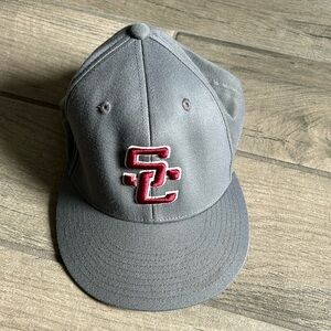 210 fitted SC gray hat